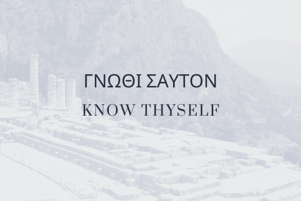 know thyself Identity self