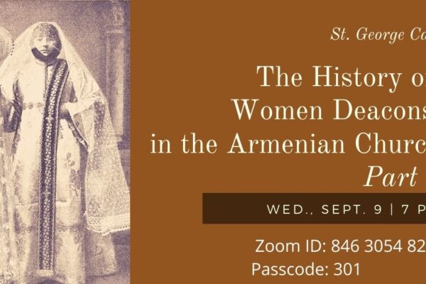 Women Deacons Armenian Church