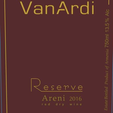 Van Ardi Reserve Areni 2016