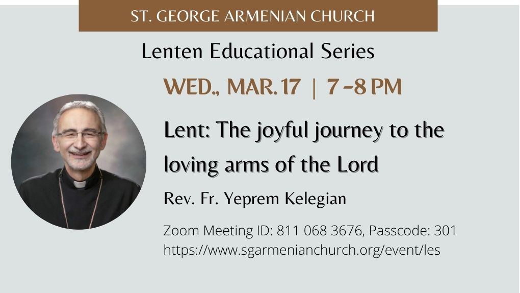 Lent: The joyful journey to the loving arms of the Lord