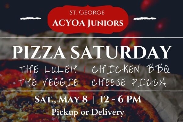 ACYOA JUNIORS Pizza Saturday