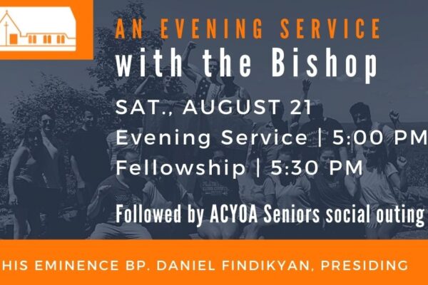evening with the bishop
