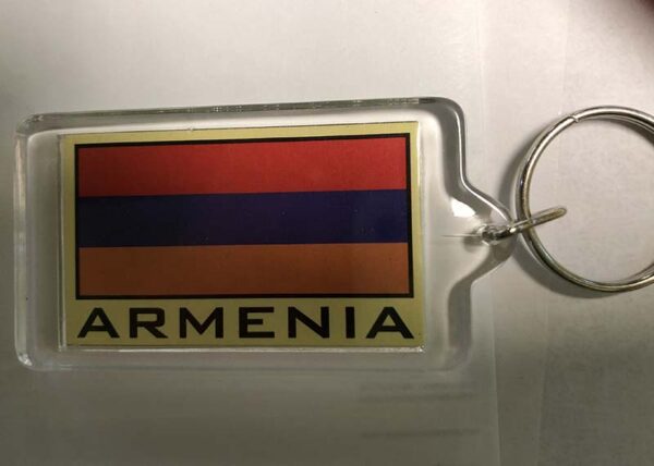 keychain Armenian flag