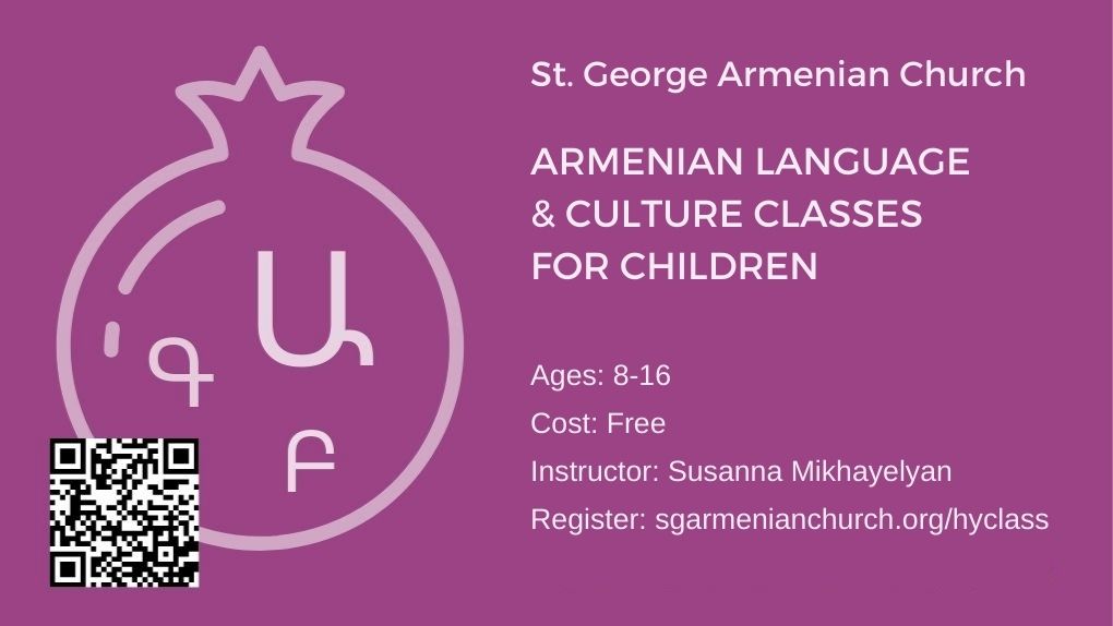 Armenian Language Classes for children