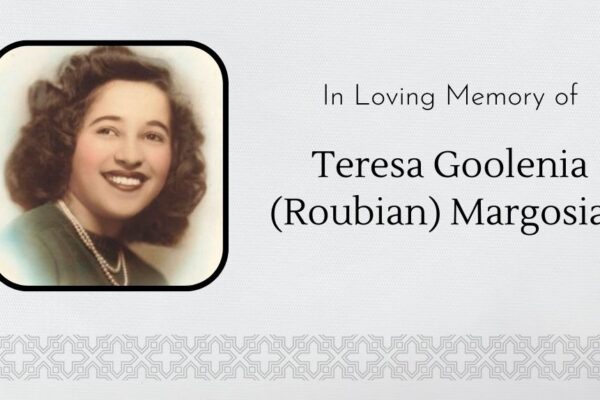 Obituary Teresa Goolenia (Roubian) Margosian